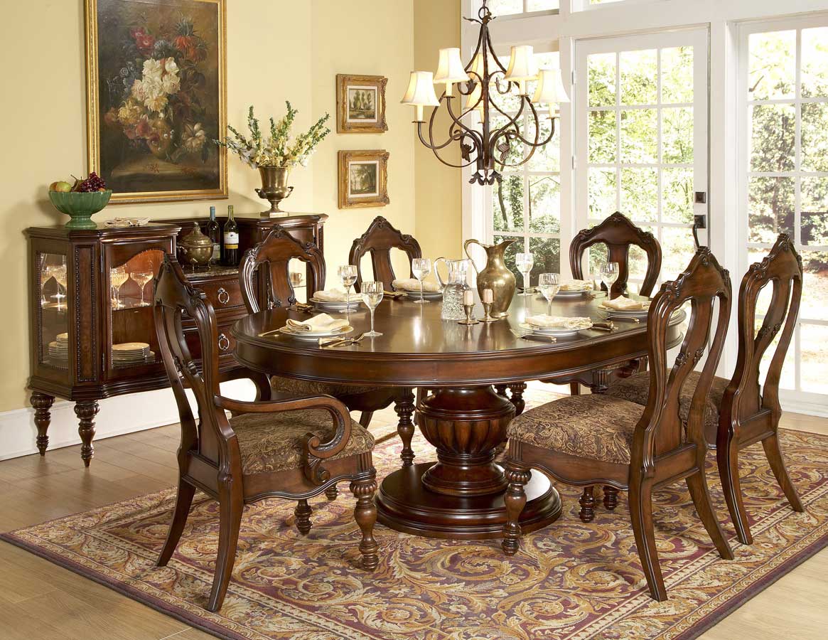 Dinining Sets, Round Formal Dining Room Sets For 8